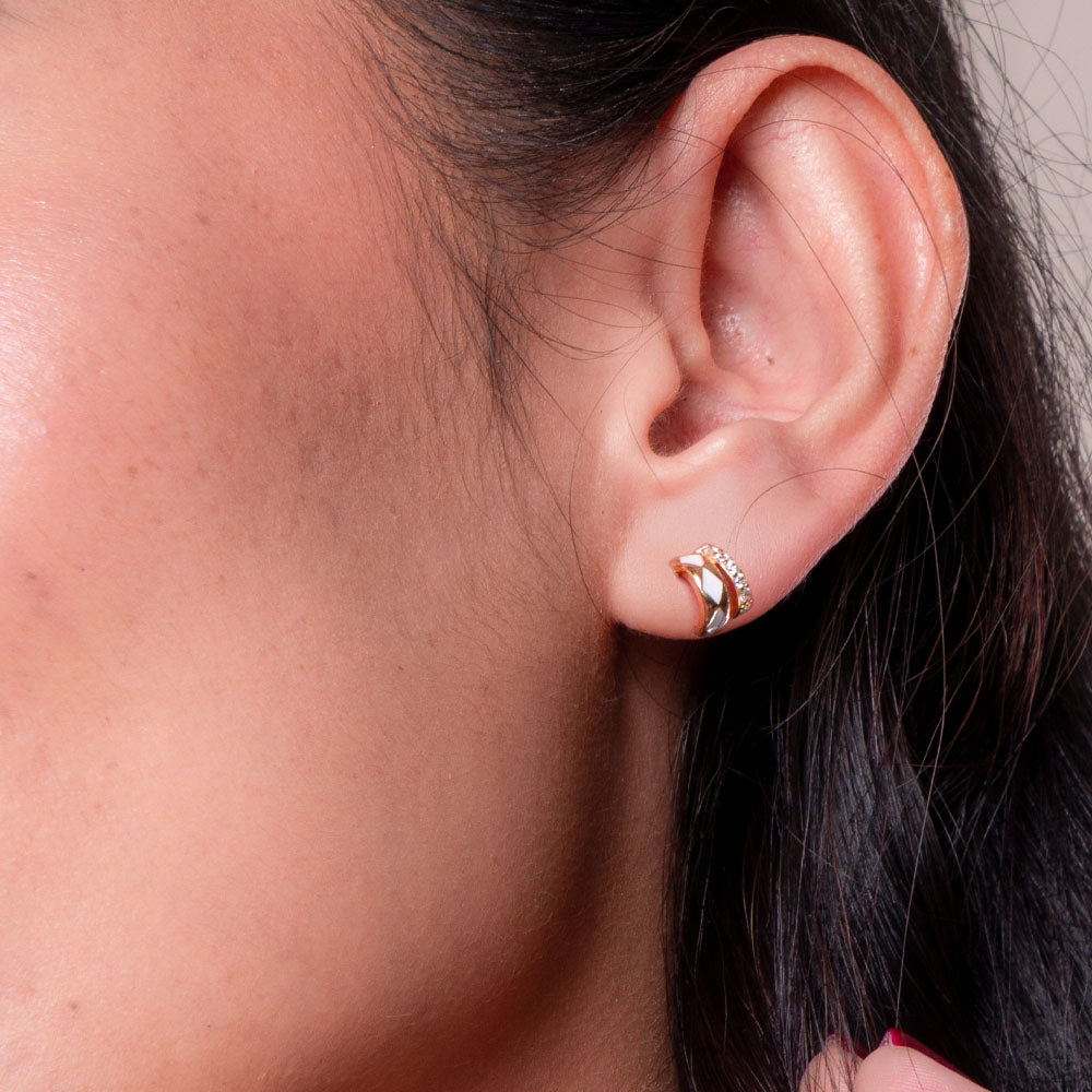 Fonda Studs | 925 Silver Earrings for Women