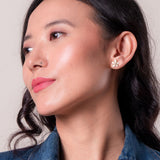 
  Buy Elda Studs | 925 Silver Earrings for Women - GEN Z Online In India
