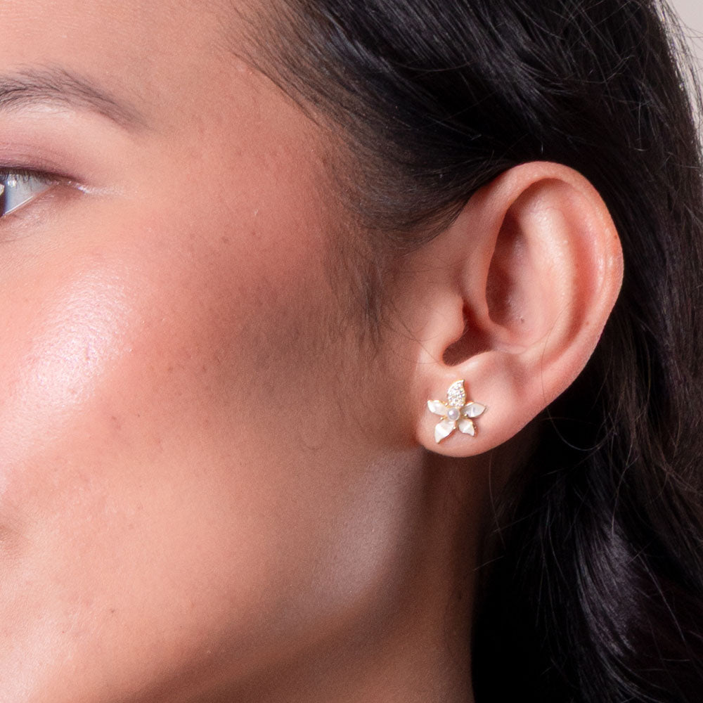 Elda Studs | 925 Silver Earrings for Women