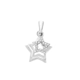 Five Star in Five Star | 925 Silver Pendant for Women