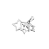 Five Star in Five Star | 925 Silver Pendant for Women