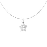 Five Star in Five Star | 925 Silver Pendant for Women