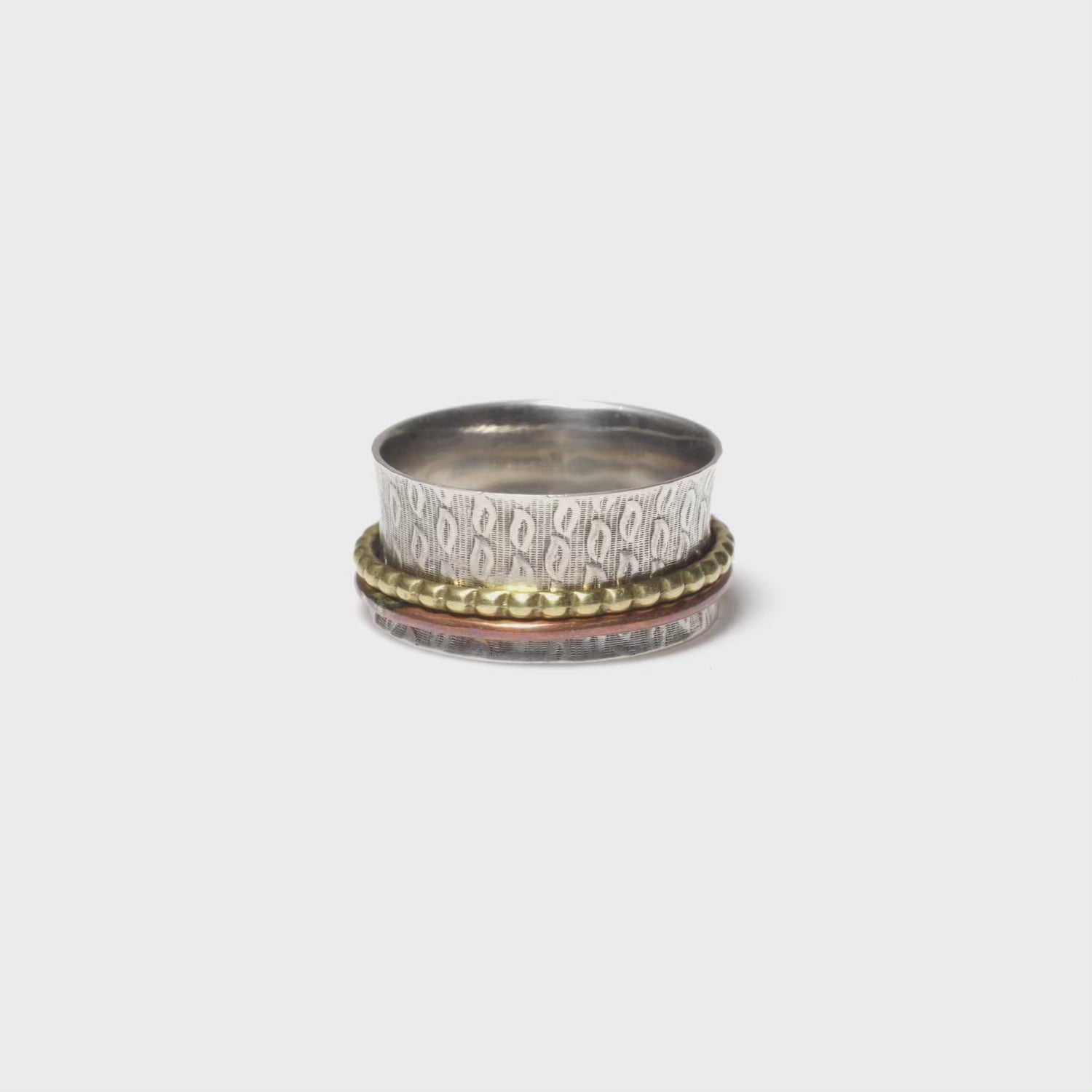 Silver ring, Spinner Ring, Silver ring for woman, Beautiful Silver ring, Oprata Rings, oxidised rings