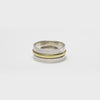 Band in Curve Fluid Ring | Hallmark 925 Silver