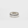 Hammered Band Fluid Ring | Hallmark 925 Silver