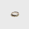 Golden Frill Fluid Ring | Hallmark 925 Silver