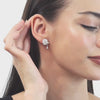 Silvia Studs | 925 Silver Earrings for Women