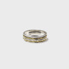 Pentastripe Fluid Ring | Hallmark 925 Silver