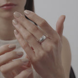 
Buy Plain Band Fluid | 925 Silver Ring for Women & Men Online In India at Oprata
