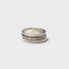 Flat Braid Fluid Ring | Hallmark 925 Silver