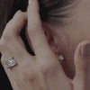 Genevra Studs | 925 Silver Earrings for Women