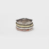 Tristripe Fluid Ring | Hallmark 925 Silver