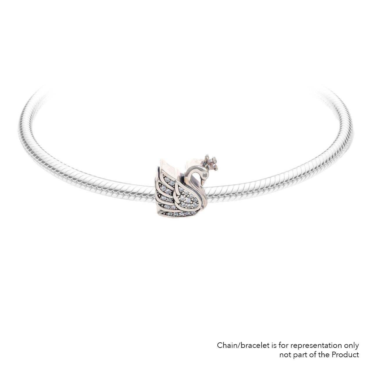 Swan | 925 Silver charms for Bracelets / Chain