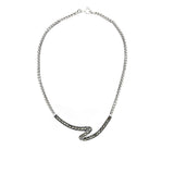 Swoosh Marcasite Necklace Set | Hallmark 925 Silver