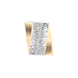 Geometrical Four Layered Lattice Ring | Hallmark 925 Silver