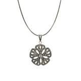 Periwinkle Marcasite Pendant Set | Hallmark 925 Silver