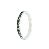 Marcasite Band Ring | Hallmark 925 Silver