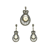 Regalia Marcasite Pendant Set | Hallmark 925 Silver