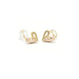 Maria Pink Studs | Hallmark 925 Silver