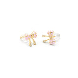 Erica Pink Studs | Hallmark 925 Silver