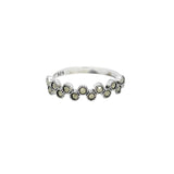 Zigzag Marcasite Ring | Hallmark 925 Silver