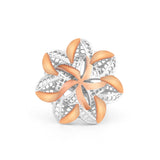 Seven Leaves with Five Petals Lattice Ring | Hallmark 925 Silver