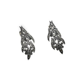 Spruce Tree Marcasite Danglers | Hallmark 925 Silver