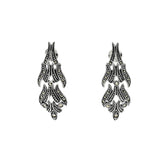 Spruce Tree Marcasite Danglers | Hallmark 925 Silver