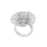 Swirl in Six Ribbons Lattice Ring | Hallmark 925 Silver