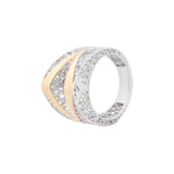 Pair of Lips Lattice Ring | Hallmark 925 Silver