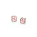 Pink Bunchberry Studs | Hallmark 925 Silver