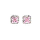 Pink Bunchberry Studs | Hallmark 925 Silver