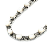 Infinity Moonstone Marcasite Bracelet | Hallmark 925 Silver