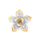 Three Buds with Five Petals Lattice Ring | Hallmark 925 Silver