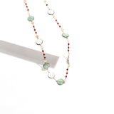 Howlite & Amazonite Necklace | Hallmark 925 Silver