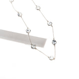 Dendrite Agate Long Necklace | Hallmark 925 Silver