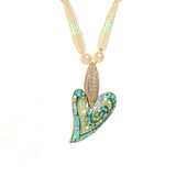 Designer Heart of Tafiti Necklace | Hallmark 925 Silver