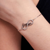 Infinity Love Chain Bracelet | Hallmark 925 Silver