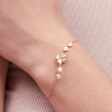 Martina Gold Chain Bracelet | Hallmark 925 Silver