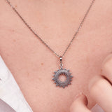 Chakra Marcasite Pendant Set | Hallmark 925 Silver