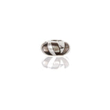 MoP Oval Grey Charm | Hallmark 925 Silver