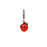 Red Apple Hanging Charm | Hallmark 925 Silver