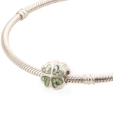 Green 4 Hearts Charm | Hallmark 925 Silver