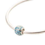 MoP Blue Flames Charm | Hallmark 925 Silver