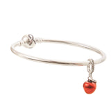 Red Apple Hanging Charm | Hallmark 925 Silver