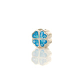 Turquoise 4 Hearts Charm | Hallmark 925 Silver