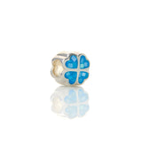 Turquoise 4 Hearts Charm | Hallmark 925 Silver