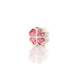 Red 4 Hearts Charm | Hallmark 925 Silver