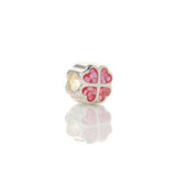 Red 4 Hearts Charm | Hallmark 925 Silver