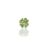 Green 4 Hearts Charm | Hallmark 925 Silver